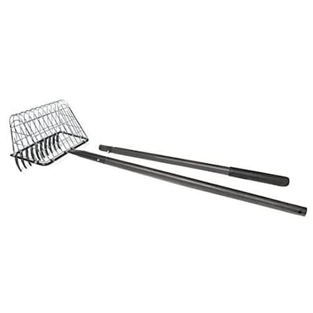 Sea Striker Clam Rake With Basket, 2 Pc Handle 10 Basket, 60 Height SS-CLAMRKB
